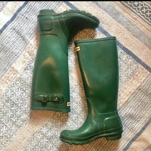 Hunter Boots- green
